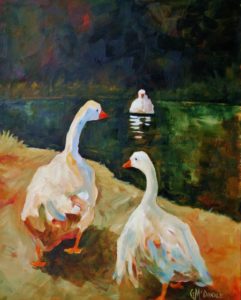 Acrylic - Two-Goosey Gallop